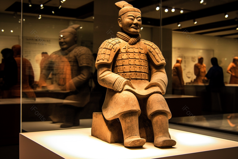 秦兵马俑跪射俑文化遗产背景图,高清,摄影图,摄影图片,图片大全,摄影图免费下载